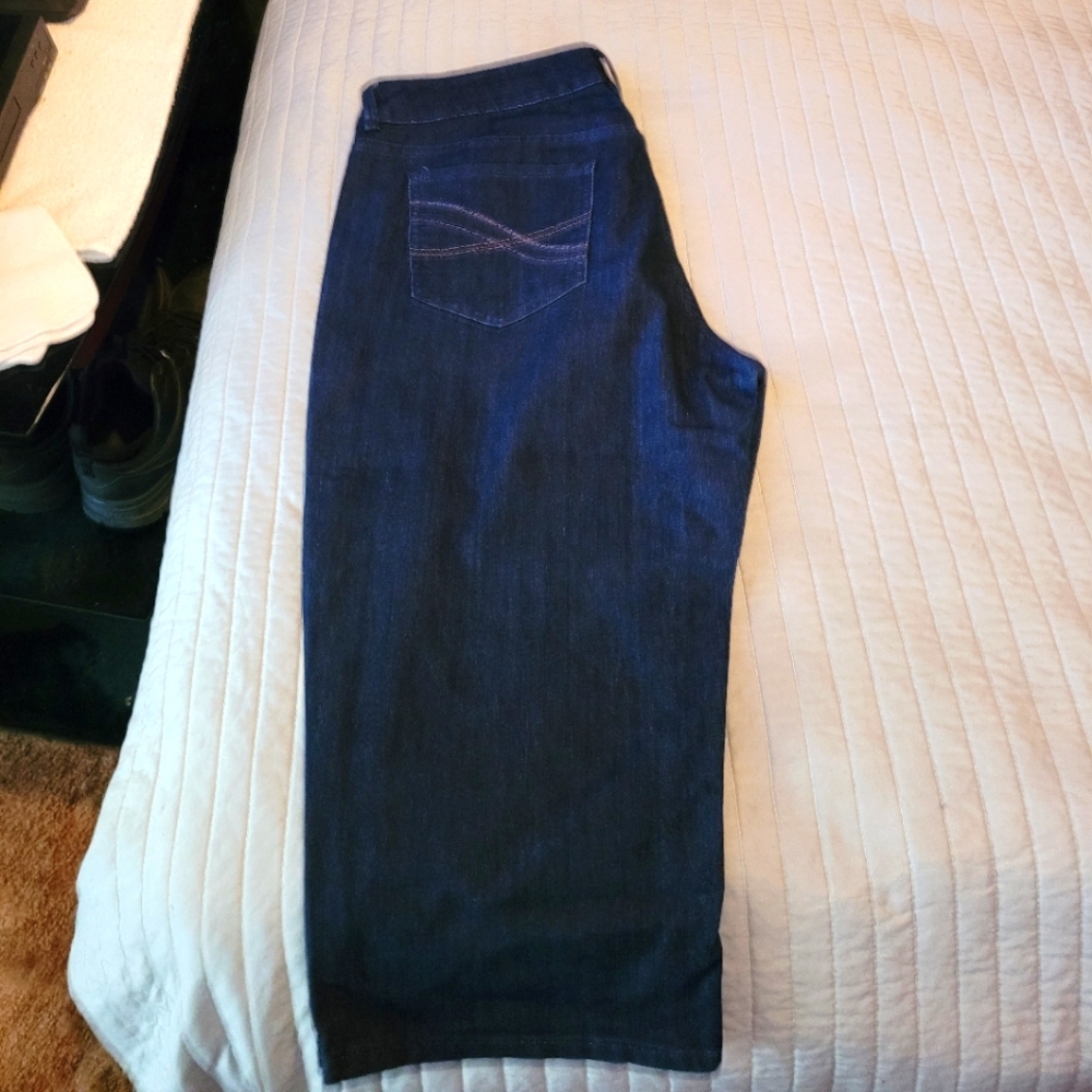 Blue Jean Capri's